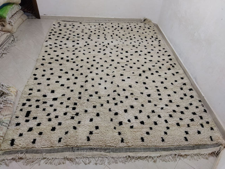 Moroccan rug Beni Ouarain rug 7x10 ft Handmade rug Berber rug