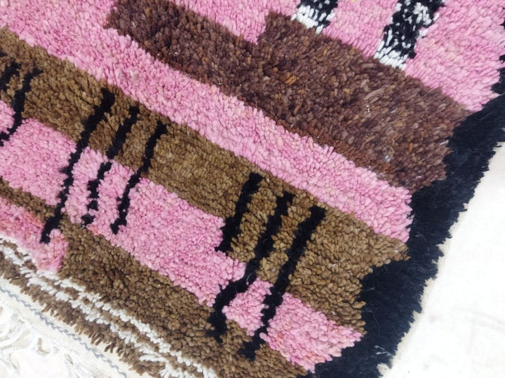 Moroccan rug Style Azilal rug 3x5 ft Handmade rug Berber rug