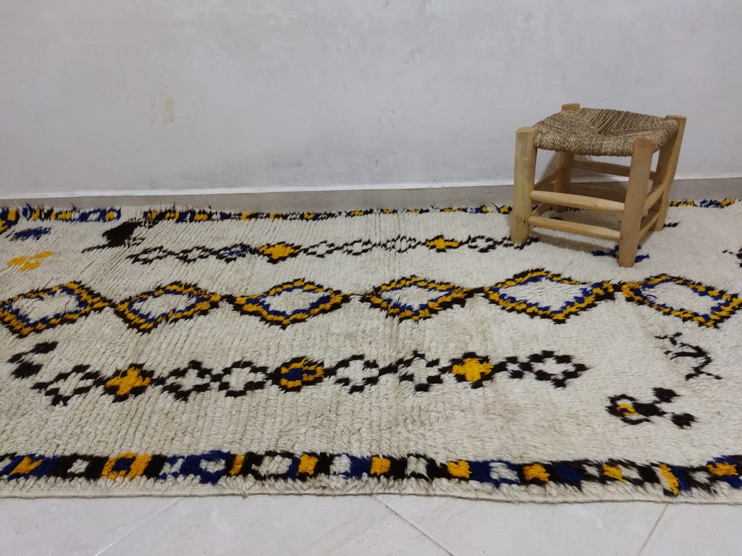 Moroccan rug Style Azilal rug 3x8 ft Handmade rug Runner Rug