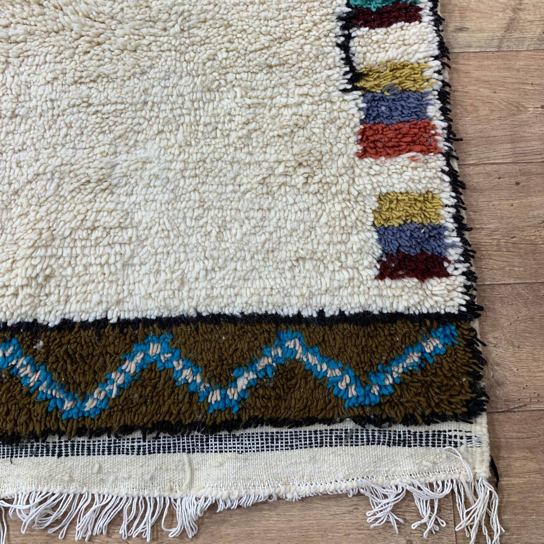 Moroccan rug Style Azilal rug 5x8 ft Handmade rug Berber rug