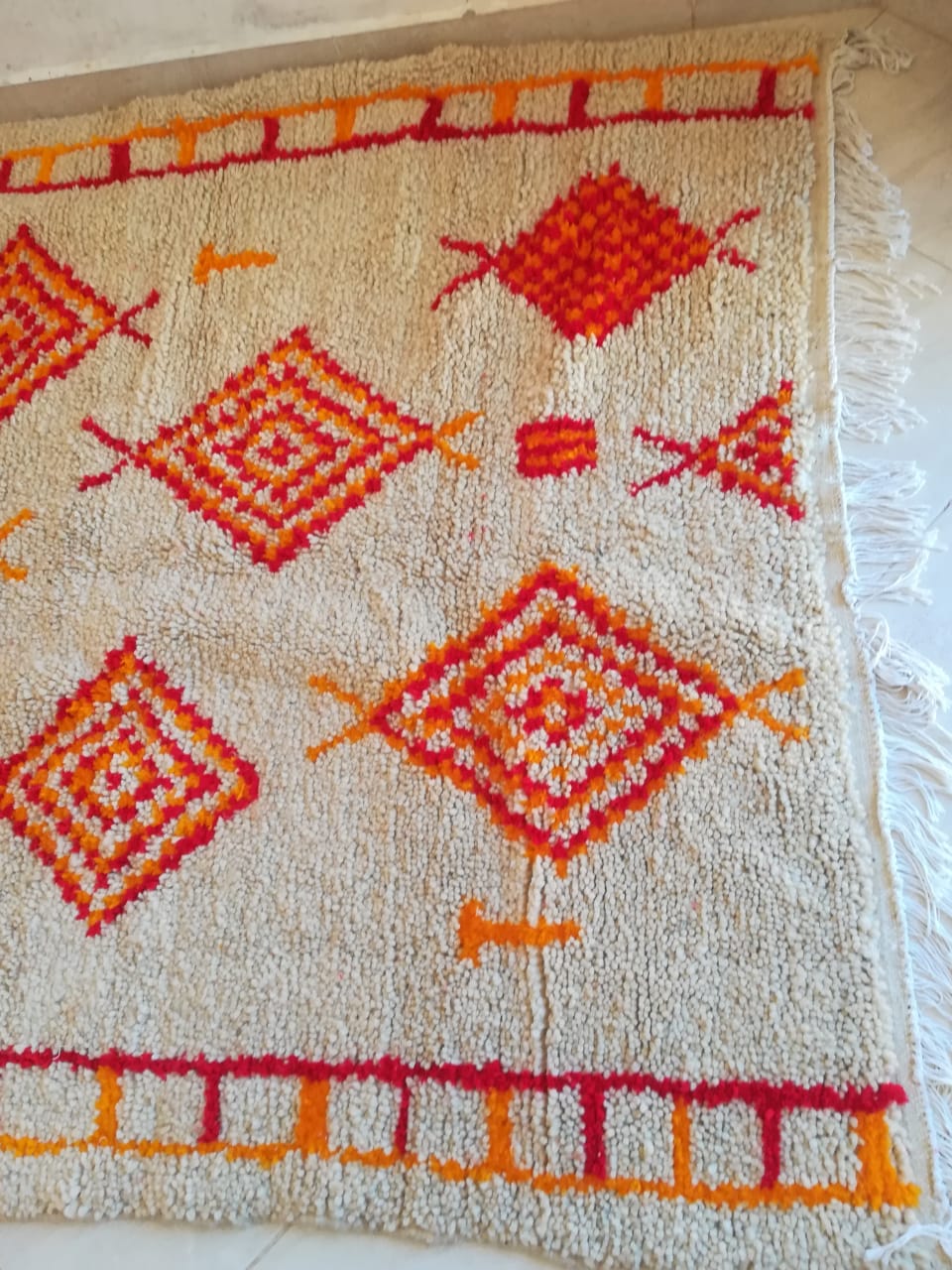 Moroccan rug Style Azilal rug 5x9 ft Handmade rug Berber rug