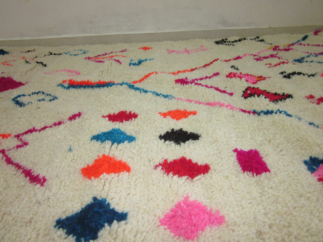 Moroccan rug Style Azilal rug 5x9 ft Handmade rug Berber rug