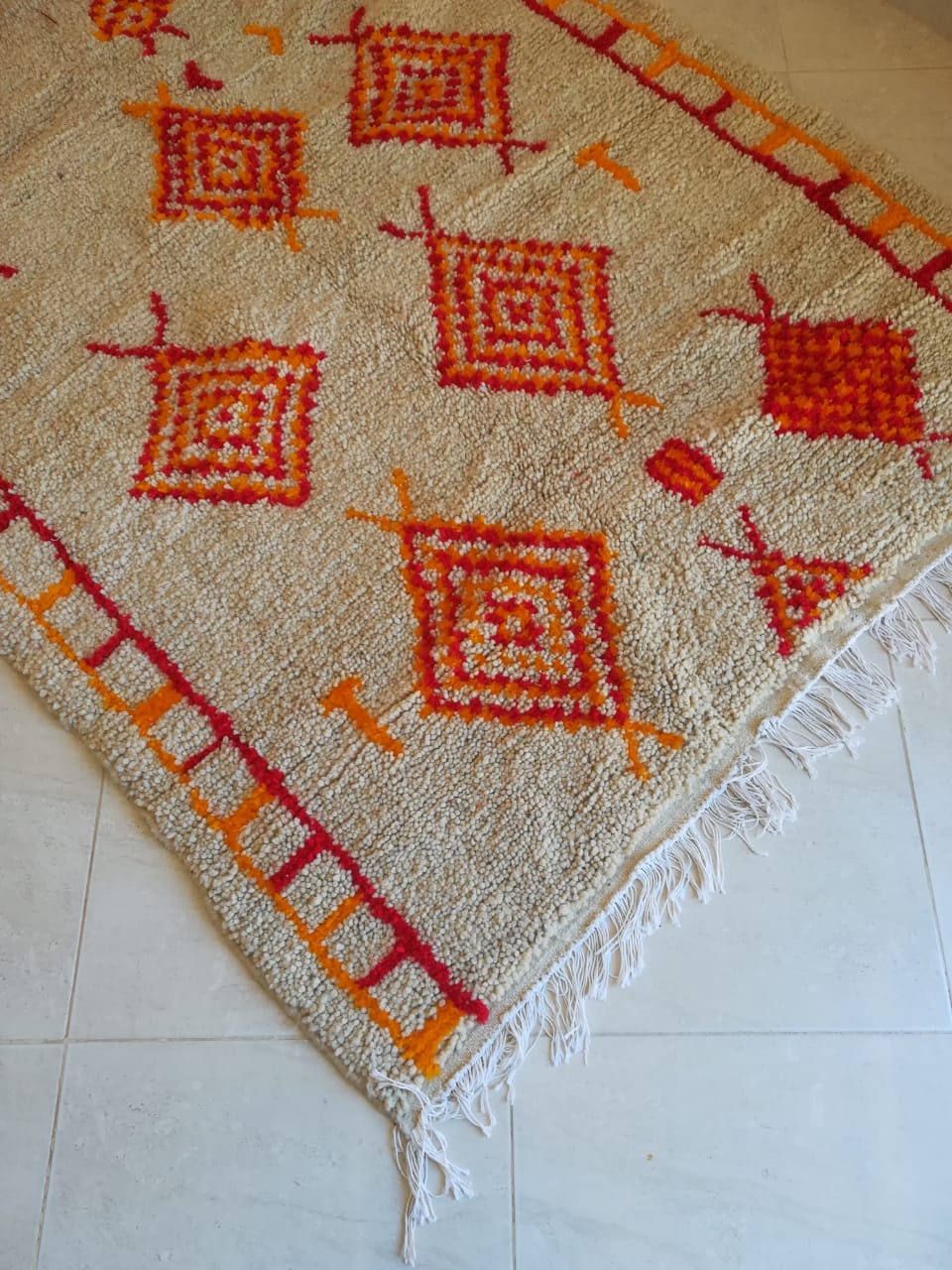 Moroccan rug Style Azilal rug 5x9 ft Handmade rug Berber rug