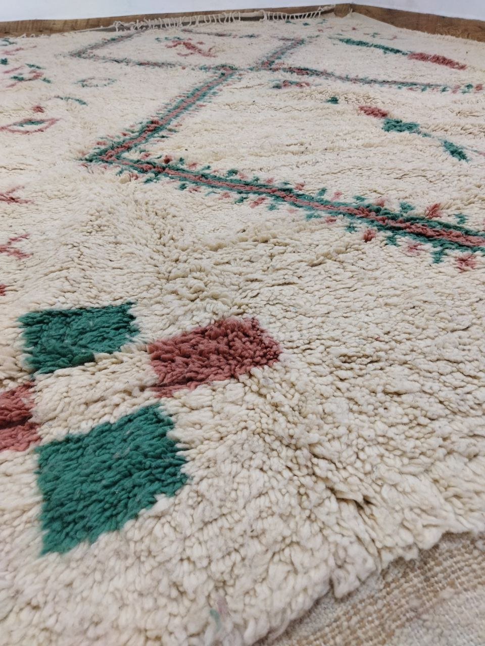 Moroccan rug Style Azilal rug 8x13 ft Handmade rug Berber rug