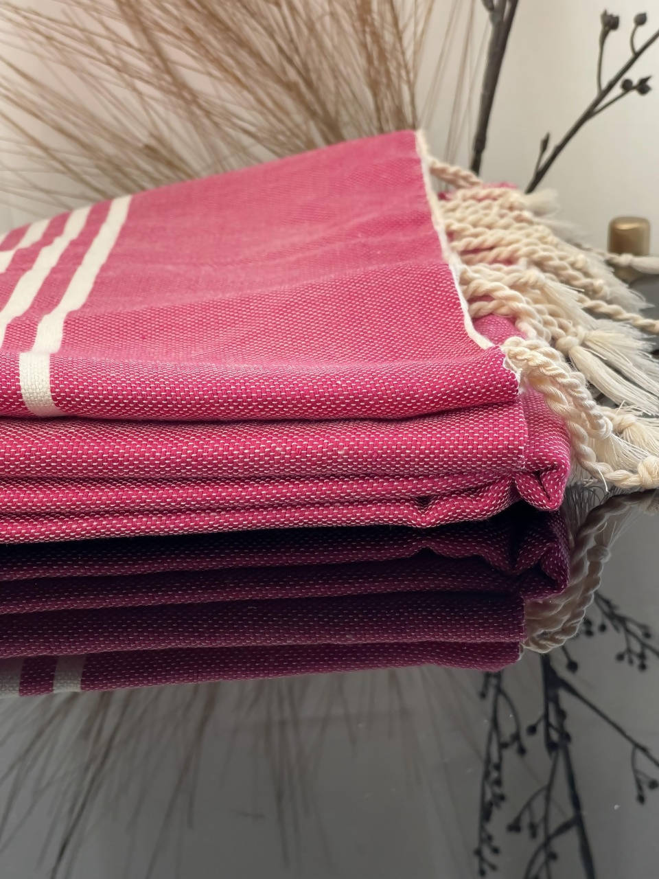 Red Moroccan Towel