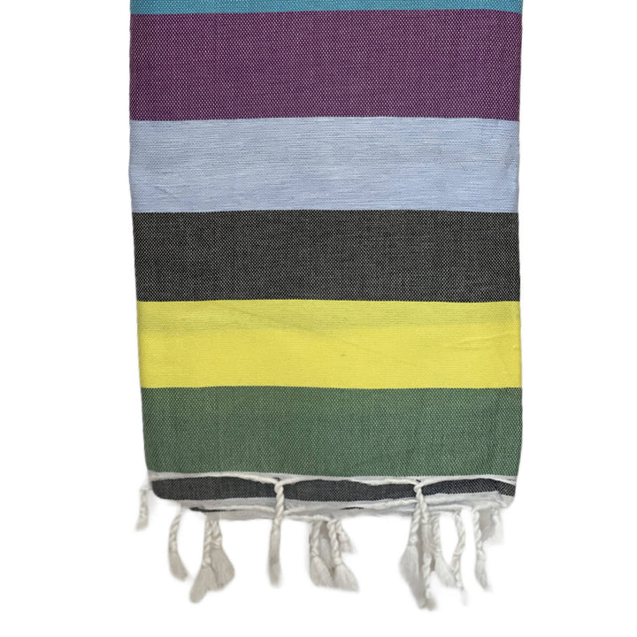 Green Tones Moroccan Towel