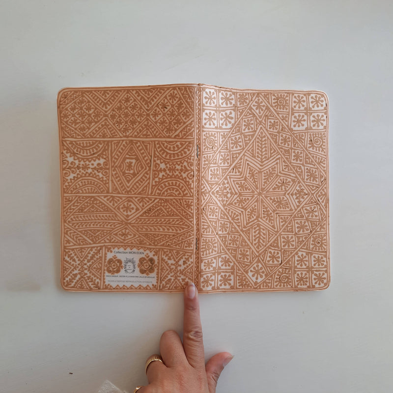 THE SECRETS OF MY EDEN N°3 Note Book - Natural Henna Color