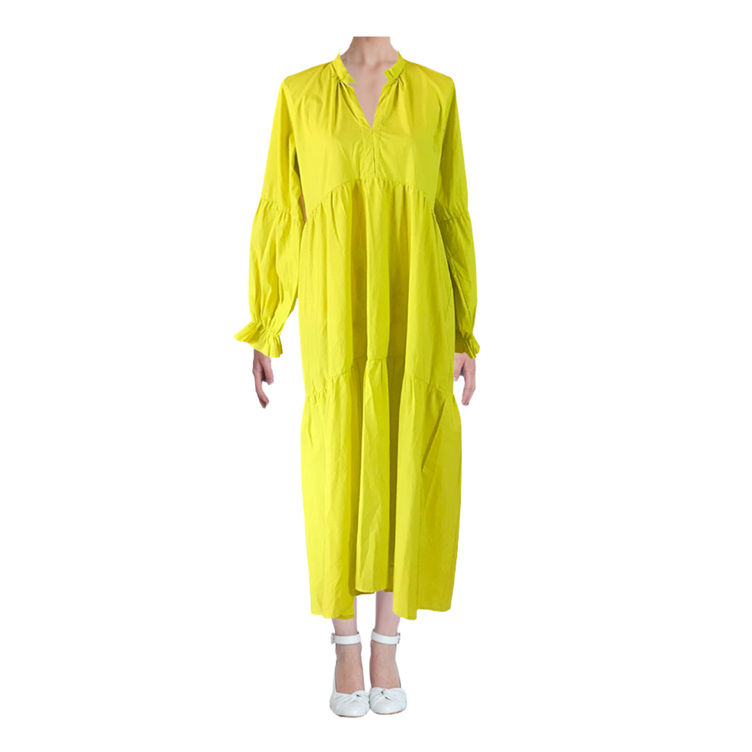 Yellow Flowy Dress