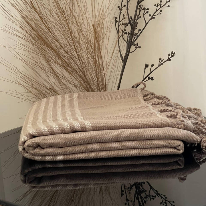 Beige Moroccan Towel