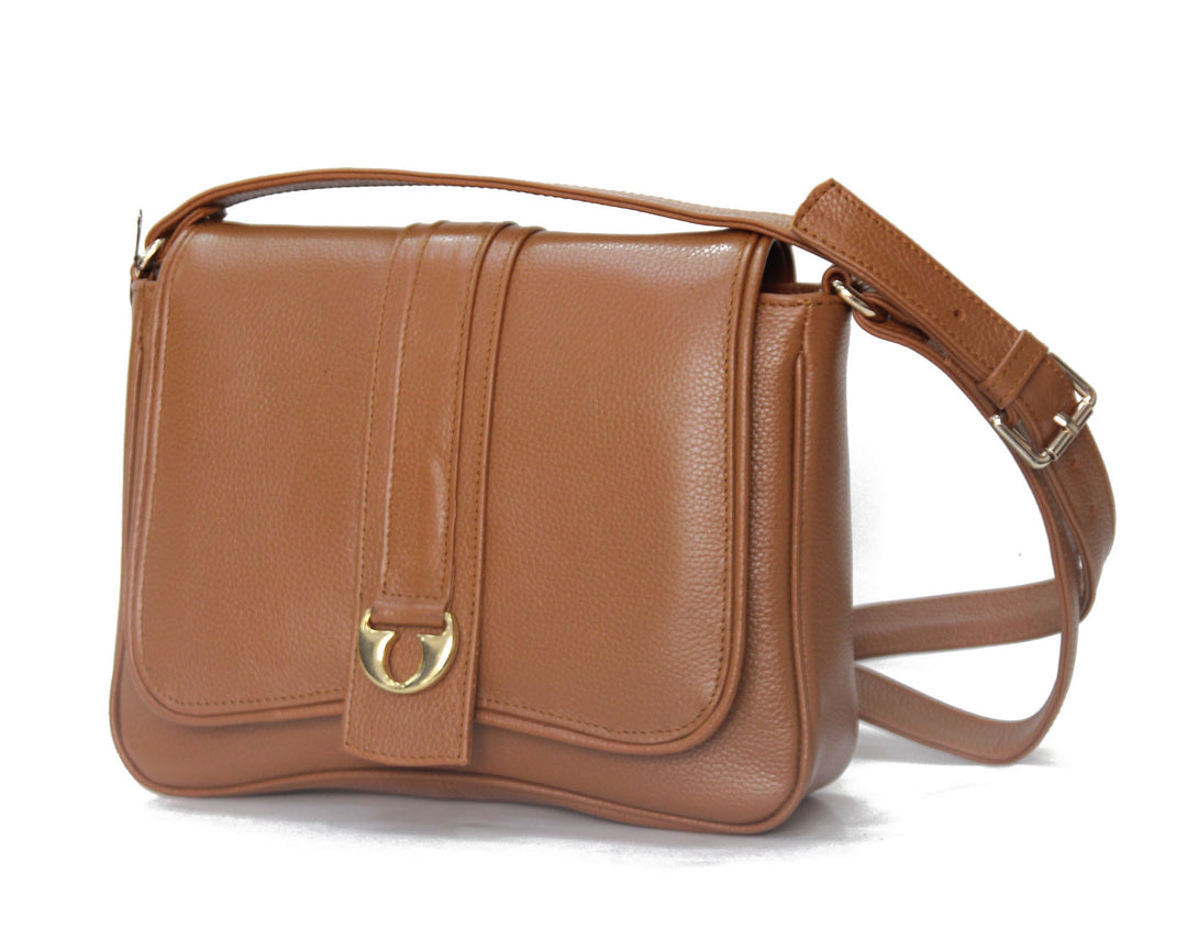 Panama-sac cuir véritable besace