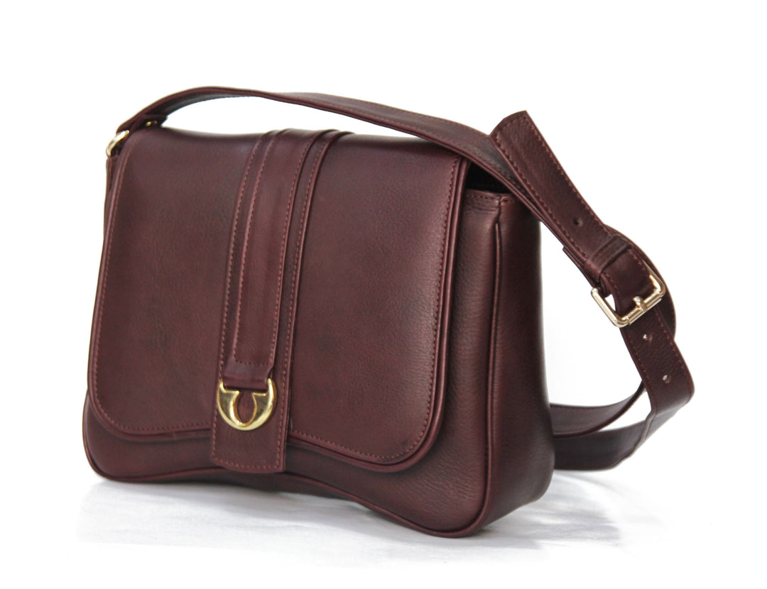 Panama-sac cuir véritable besace