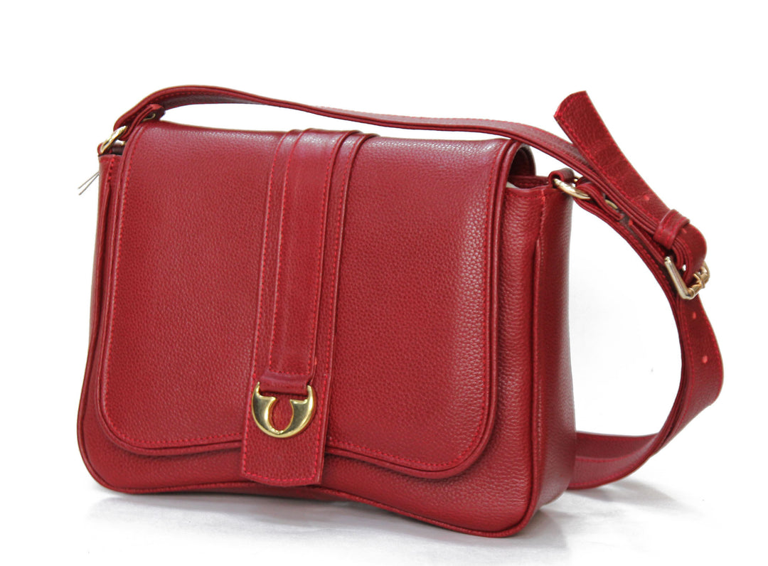 Panama-sac cuir véritable besace