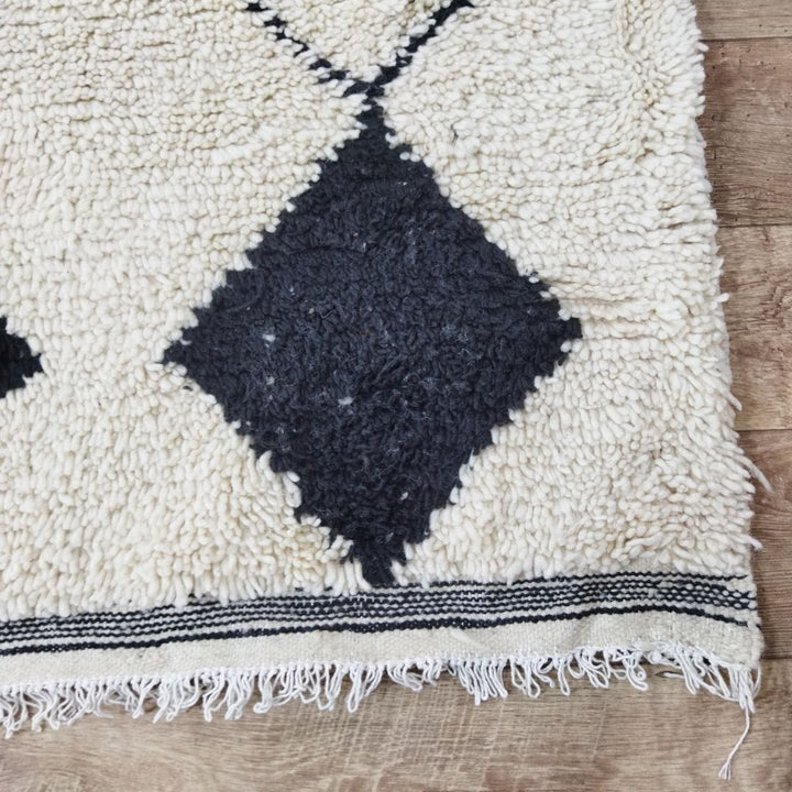 Berber Rug 5x8 Ft, Tapis Berbere, Moroccan Rug Hand Knotted, Beni Ourain Rug, All Wool Berber Rug, Custom Rug, Handmade Rug 5x8