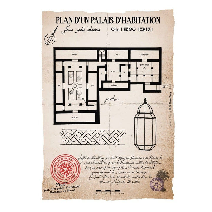 Plan d'un "Palais d'habitation"