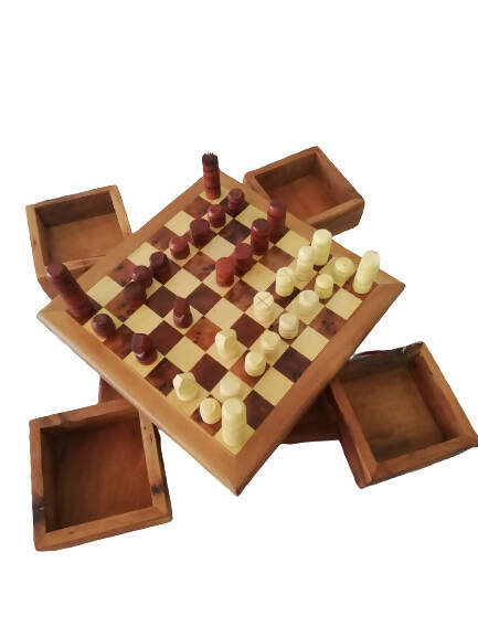 Thuya Moroccan Chess Board Wood