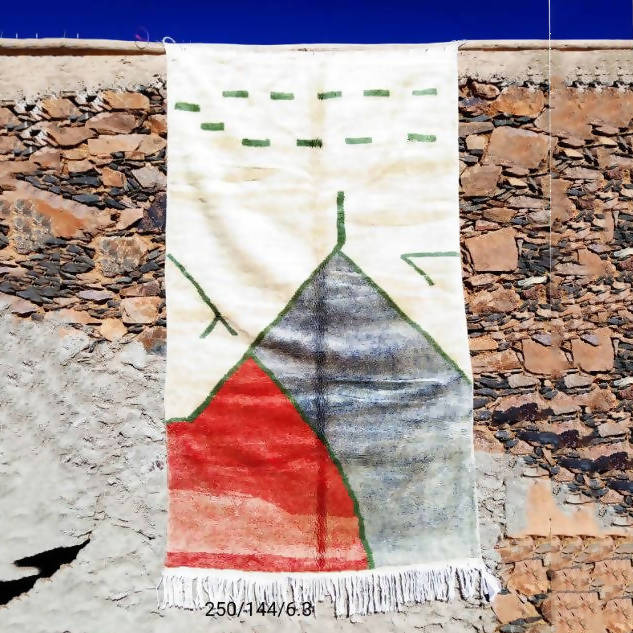 Moroccan Landscape Rug-Coopérative Bakiz-MyTindy