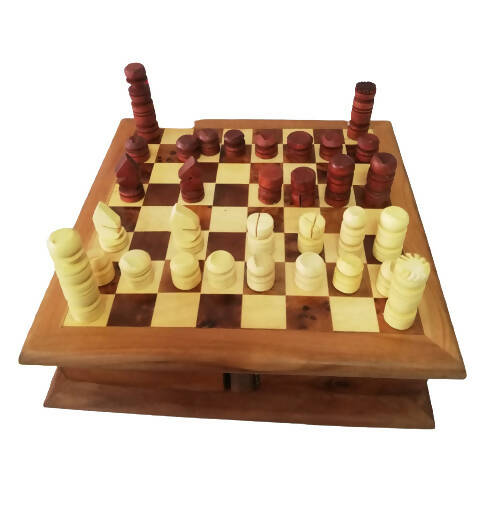 Thuya Moroccan Chess Board Wood