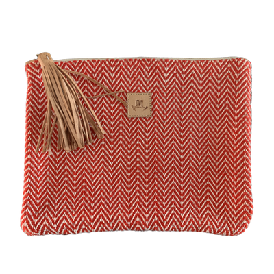 WOVEN Pouch Red-OWL Marrakech-MyTindy