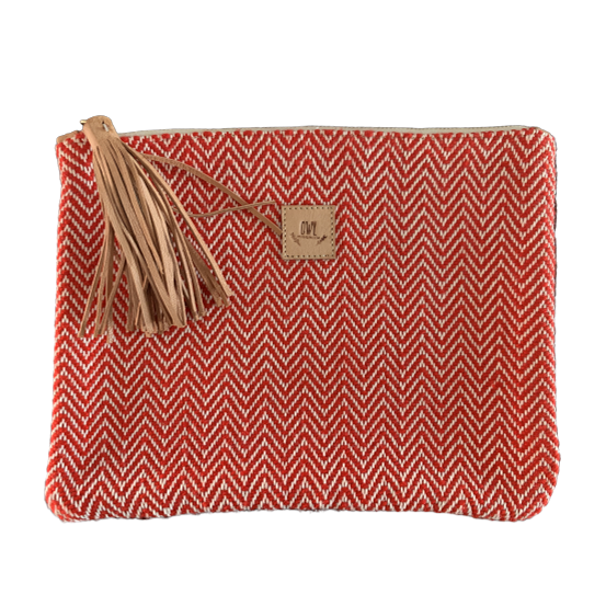 WOVEN Pouch Red-OWL Marrakech-MyTindy