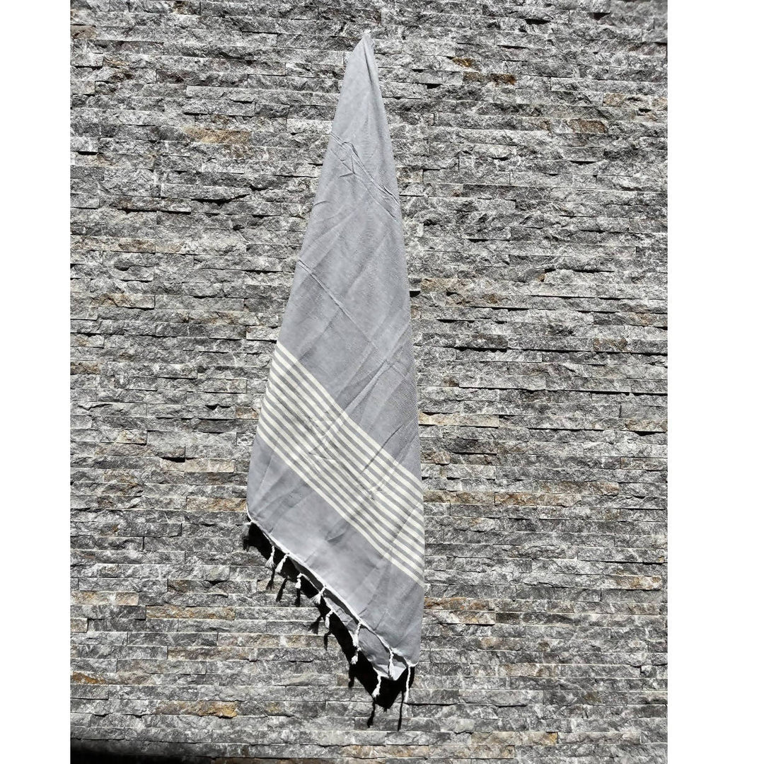 Grey Moroccan Towel