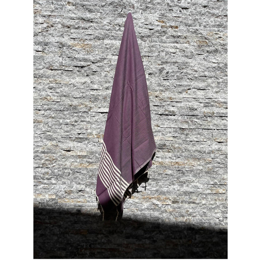 Purple Moroccan Towel