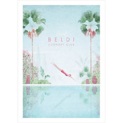 Beldi Country Club by Henry Rivers - Poster