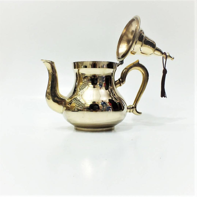 Simple Moroccan Teapot Gold