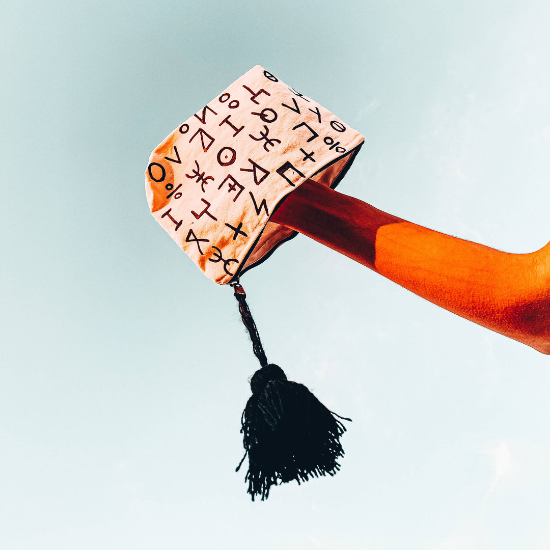 Tifinagh Purse-Rchima Design-MyTindy