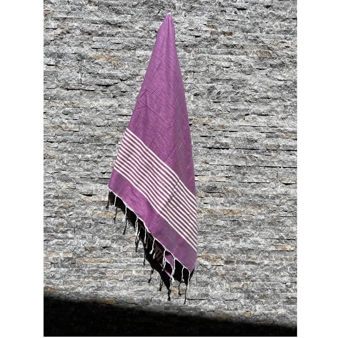 Deep Purple Moroccan Towel