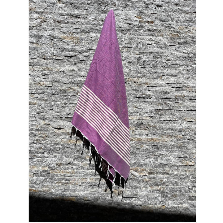 Deep Purple Moroccan Towel