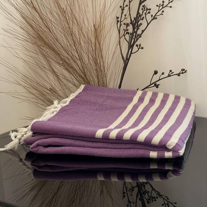 Purple Moroccan Towel
