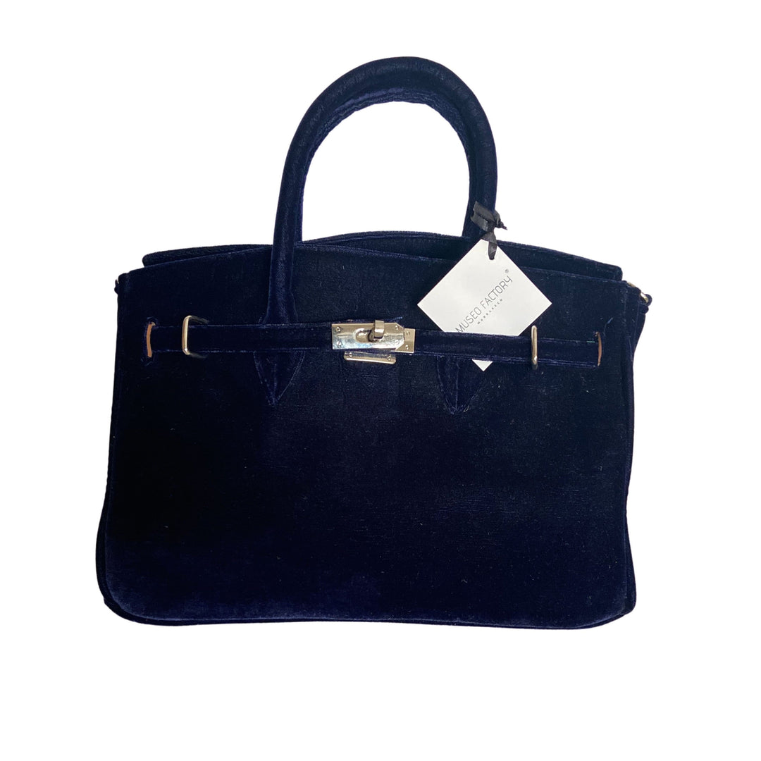 Birkin Style Velvet - Available in 3 sizes-Museo Factory-MyTindy