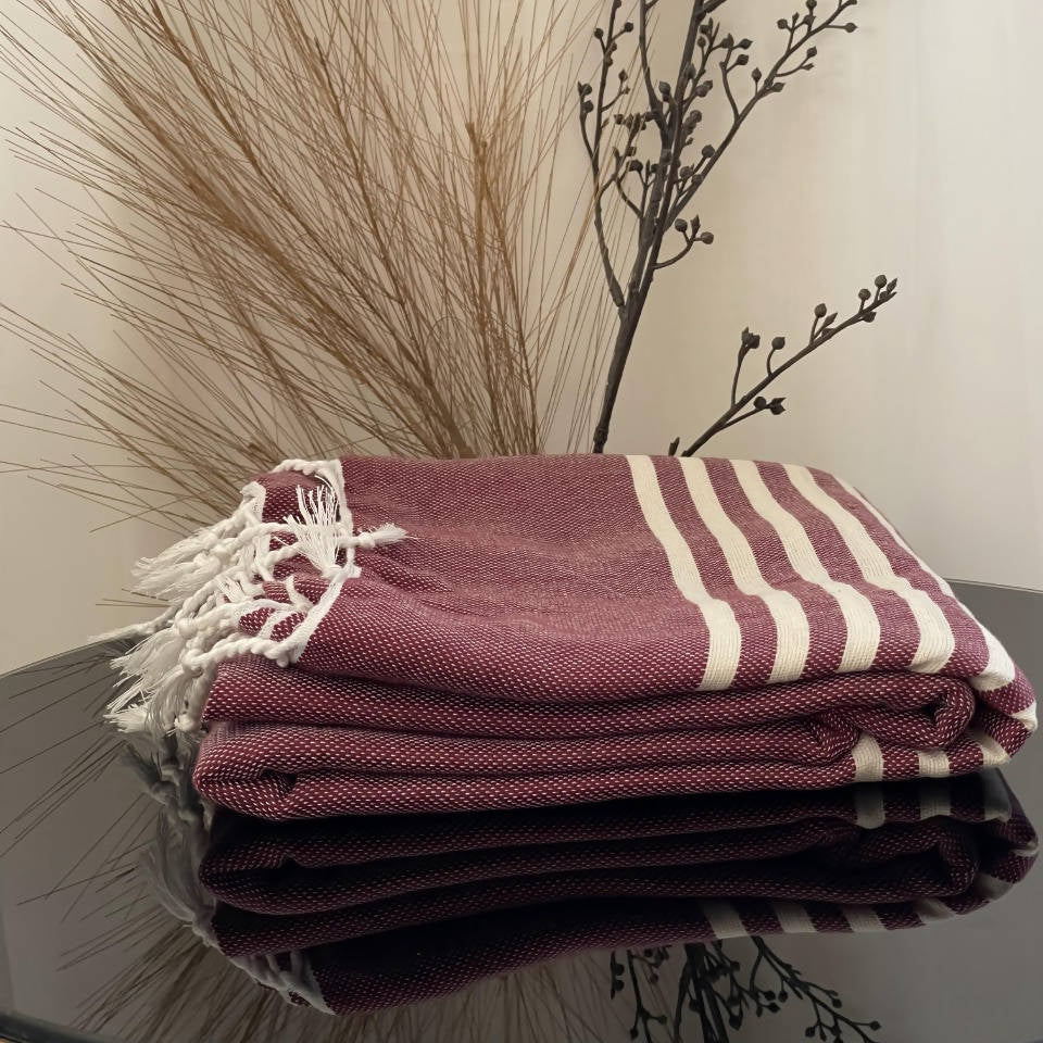 Red Moroccan Towel