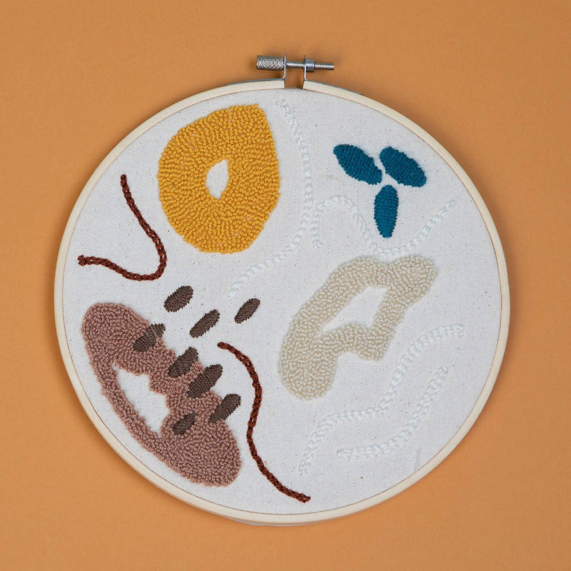 16CM Embroidered Hoop Organic
