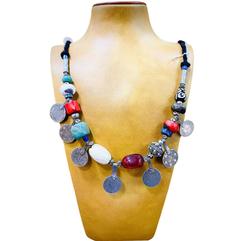 Antique Berber Necklace-Jbali Bijoux-MyTindy