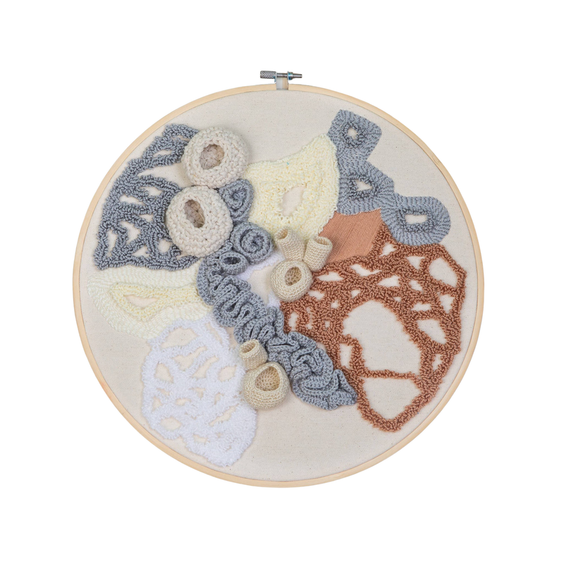 32 CM 3D Embroidered Hoop Organic