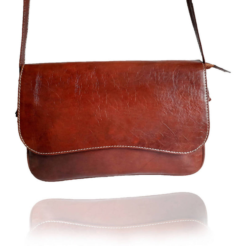 Leather shoulder bag for women-Ws Bags-MyTindy