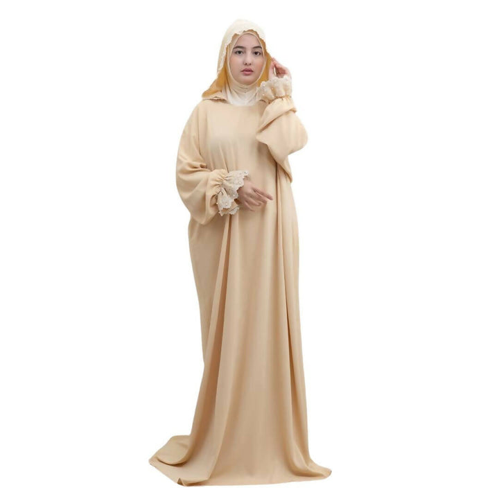 All-in-One Nude Prayer Abaya