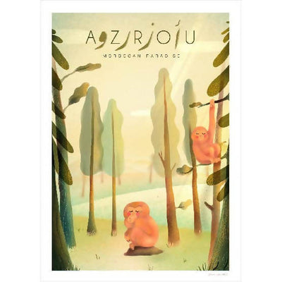 Azrou Paradise by Lamia Studio - Poster